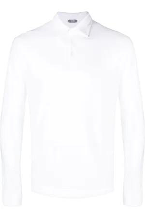 ZANONE Poloshirt mit langen Ärmeln