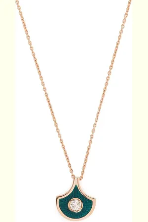 SELIM MOUZANNAR 18kt Rotgoldhalskette mit Diamanten