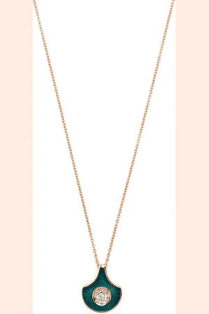 SELIM MOUZANNAR 18kt Rotgoldhalskette mit Diamanten