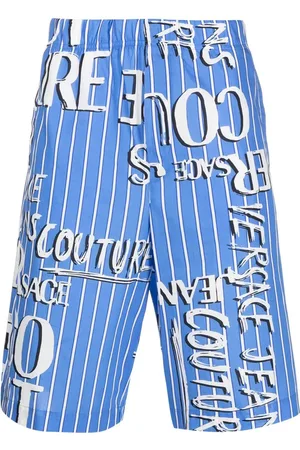 VERSACE Shorts mit Logo-Print