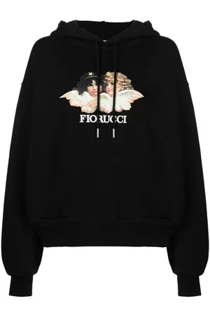 Fiorucci Damen Sweatshirts - Hoodie mit Logo-Print
