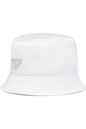 Prada Fischerhut mit Triangel-Logo