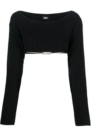 GCDS Cropped-Oberteil mit Logo