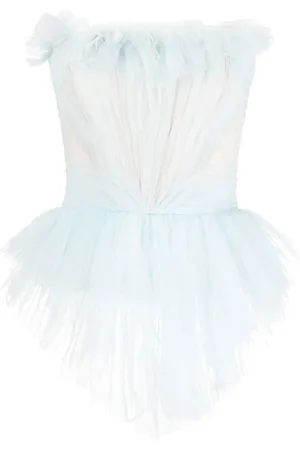 Serafini Top mit Tüll