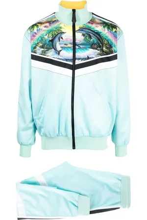 Philipp Plein Jogginganzug mit Hawaii-Print