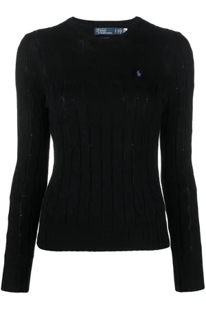Ralph Lauren Strickoberteil mit Logo-Stickerei