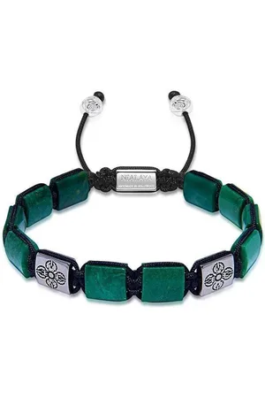 Nialaya Green African Jade Armband