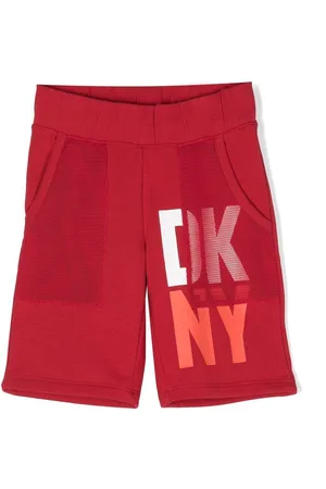 DKNY Bermudas mit Logo-Print