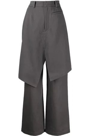 GOEN.J Hose im Layering-Look