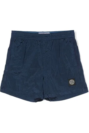 Stone Island Shorts mit Knitteroptik