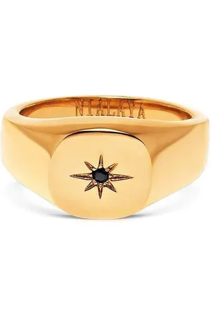 Nialaya Skyfall Starburst Siegelring
