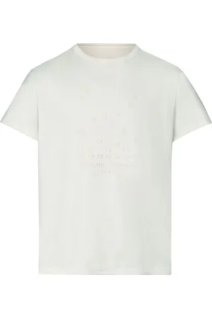 Maison Margiela Numeric T-Shirt mit Logo-Stickerei