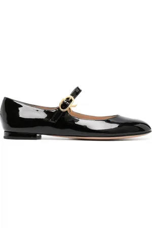 Gianvito Rossi Ballerinas mit Schnallenriemen