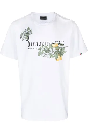 BILLIONAIRE T-Shirt mit Logo-Print
