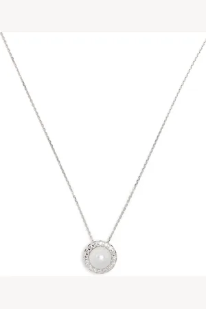 Tasaki 18kt Weißgoldhalskette mit Diamanten