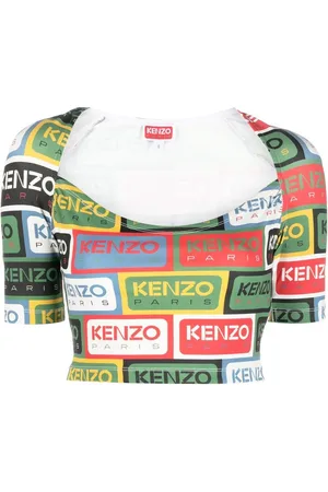 Kenzo Cropped-Top mit Logo-Print