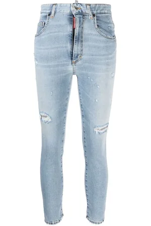 Dsquared2 Skinny-Jeans in Distressed-Optik