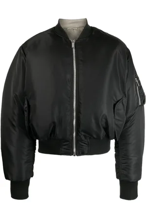 VTMNTS Cropped-Bomberjacke mit Reißverschluss