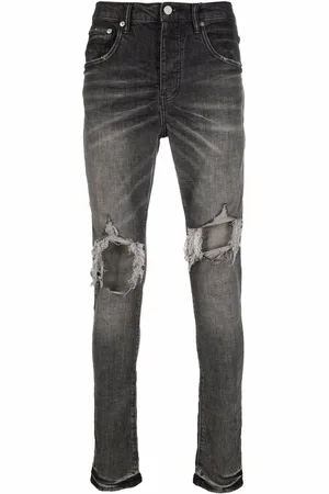 Purple Brand Tief sitzende Slim-Fit-Jeans