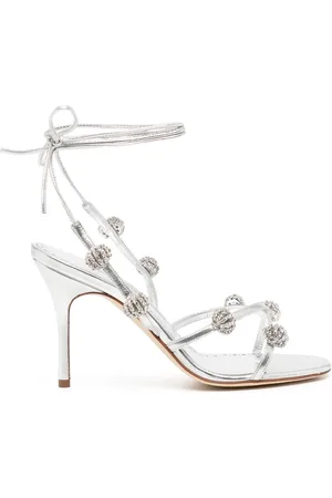 Manolo Blahnik Sandalen aus Wildleder