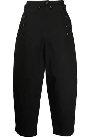 SONGZIO Cropped-Hose mit weitem Bein