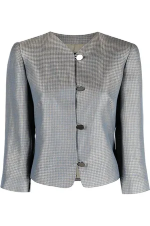 Giorgio Armani 2000 Blazer ohne Kragen