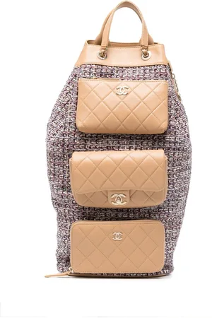 CHANEL 2019 Tweed-Rucksack