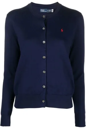 Ralph Lauren Cardigan mit Polo Pony-Stickerei