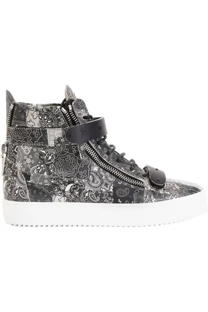 Giuseppe Zanotti High-Top-Sneakers mit Paisley-Print
