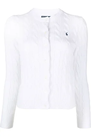 Ralph Lauren Cardigan mit Zopfmuster