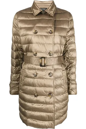 Ralph Lauren Gefütterter Mantel mit Gürtel
