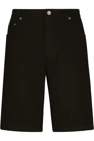 Dolce & Gabbana Jeans-Shorts mit Logo-Applikation