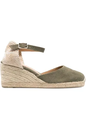 Castaner Wedge-Espadrilles aus Bast 70mm