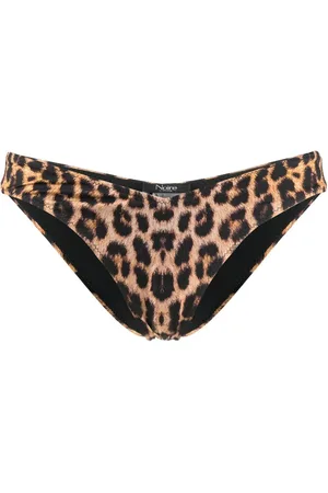 Noire Swimwear Bikinihöschen mit Leoparden-Print
