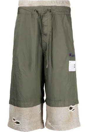 Maison Mihara Yasuhiro Shorts im Layering-Look