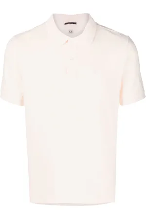 C.P. Company Poloshirt mit Logo-Stickerei