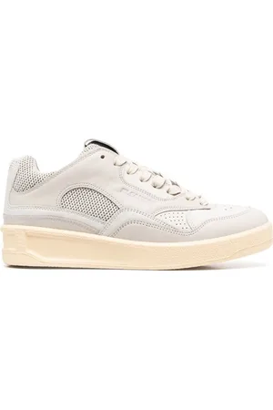 Jil Sander Sneakers mit Kontrasteinsätzen