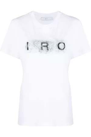 IRO Damen Shirts - T-Shirt mit Logo-Print