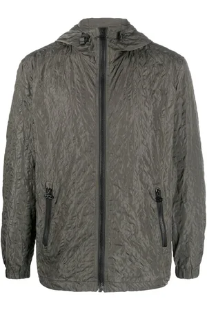 Diesel Windbreaker mit Knitteroptik