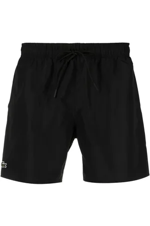 Lacoste Badeshorts mit Logo-Stickerei