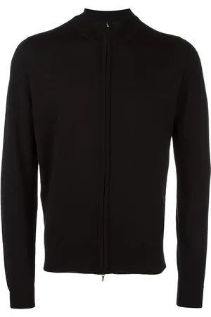 JOHN SMEDLEY Cardigan mit Stehkragen