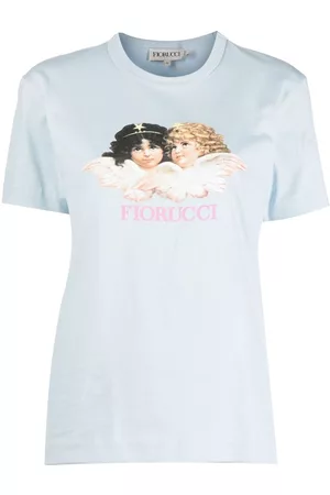 Fiorucci Damen Shirts - T-Shirt mit grafischem Print