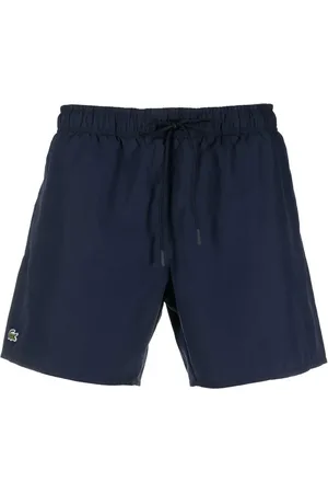 Lacoste Badeshorts mit Logo-Stickerei