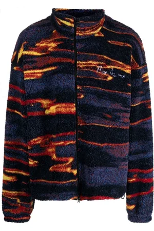 BLUE SKY INN Fleecejacke mit Jacquardmuster