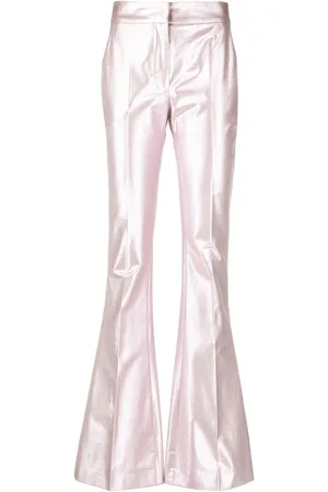 GENNY Schlaghose mit Metallic-Effekt