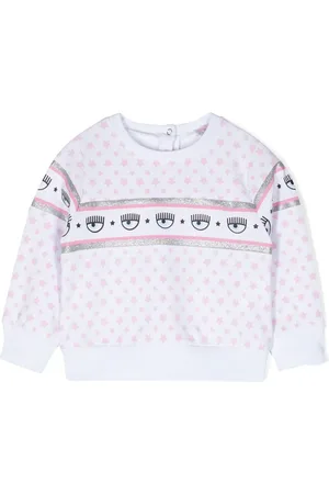 Chiara Ferragni Logomania Sweatshirt mit Glitter-Detail