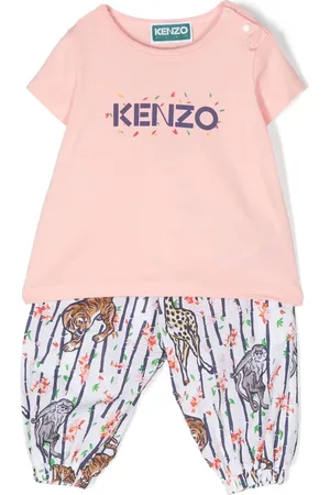 Kenzo Hose mit Tiger-Print