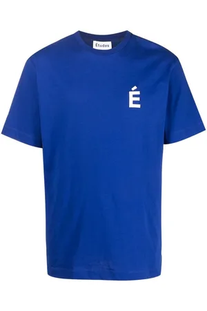 Etudes T-Shirt mit Logo-Applikation