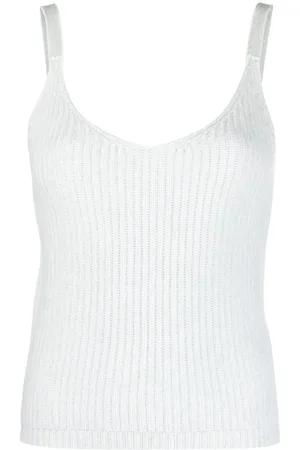 Allude Geripptes Kaschmiroberteil