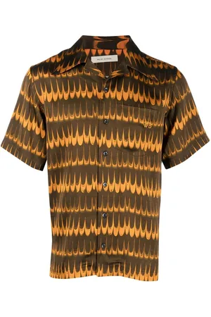 WALES BONNER Hemd mit geometrischem Print